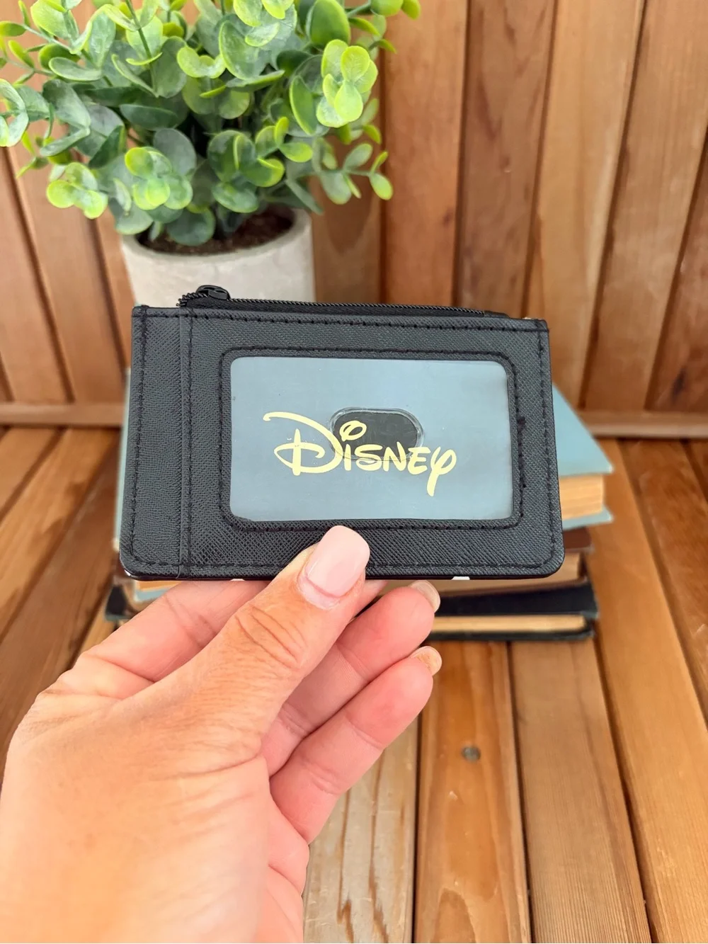Disney Mickey Mouse Black & White Card Holder NWT